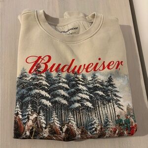 Budweiser Clydesdale Winter Sweatshirt